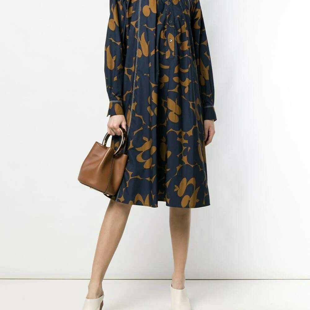 Marni Smock Print Dress - Picture 6 of 6